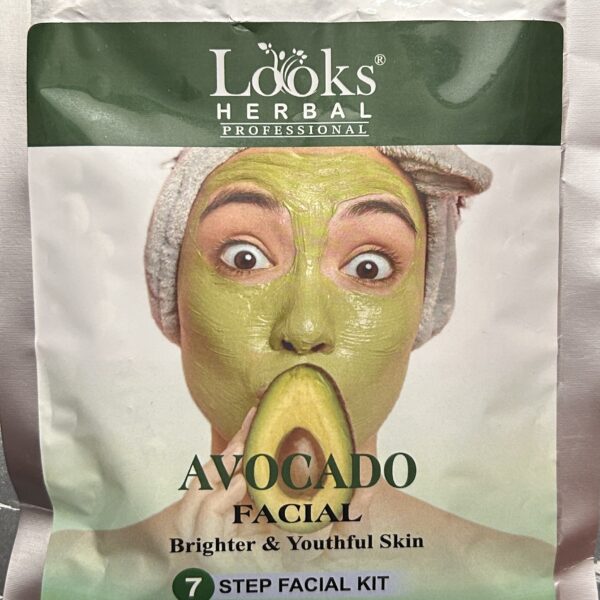 Looks Herbal Professional Avocado Facial Kit – 7 Step Facial Kit (70ml)