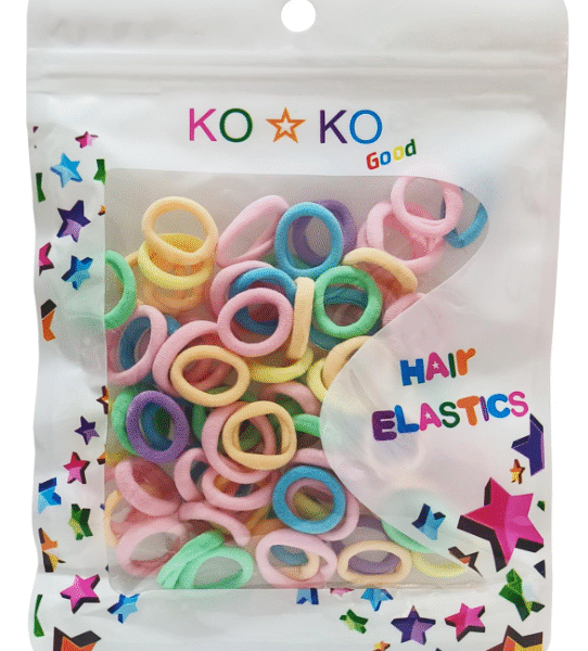 Mini Rubber Bands (100 Pcs) Women & Girls (2cm) Multicolor (Color May Vary)